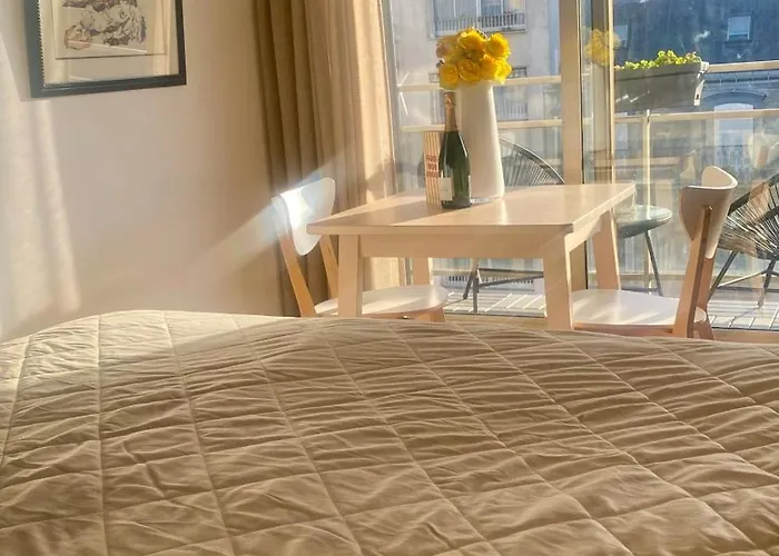 Romantic Balcony Studio Near Arc De Triomphe Homestay Paris